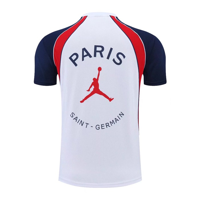 Camiseta de Entrenamiento Paris Saint-Germain Jordan 22-23 Blanco - Haga un click en la imagen para cerrar